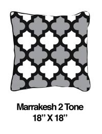 Marrakesh Two Tone Black